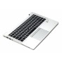 Teclado HP M36312-001 INGLÉS EEUU (QWERTY), International English Keyboard USA EliteBook 745 840 G7 Plata