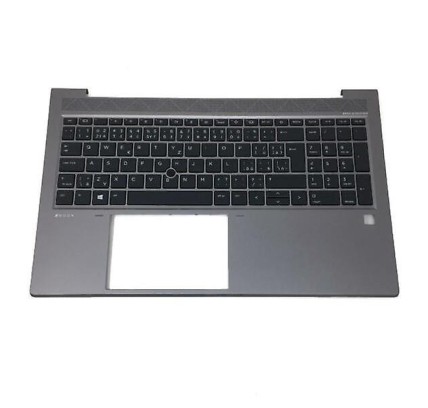 HP Teclado HP 6070B1843812 INGLÉS UK (QWERTY) English Keyboard UK ZBook Firefly 15 G7 G8 Gris-1