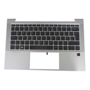 HP Teclado HP 6070B1847301 ÁRABE (QWERTY) لوحة المفاتيح العربية EliteBook 735 830 G7 G8 Plata-1