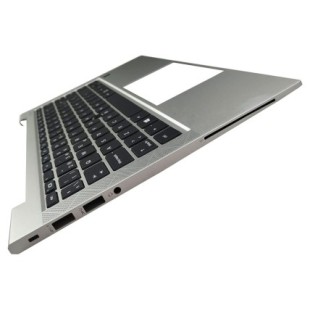 HP Teclado HP 6070B1847702 INGLES UK (QWERTY) English Keyboard UK EliteBook 745 840 845 G7 G8 Plata-1