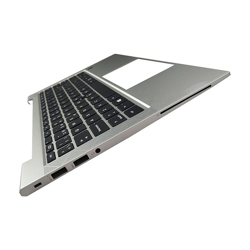 Teclado HP M36312-BG1 SUIZO (QWERTZ), Swiss Keyboard EliteBook 745 840 845 G7 G8 Plata [Reacondicionado Grado A]