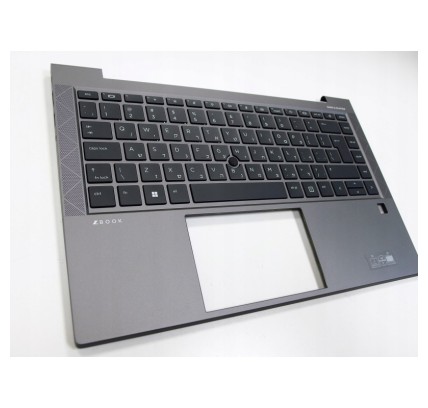 HP Teclado HP 6070B1847712 INGLÉS UK (QWERTY) English Keyboard UK ZBook Firefly 14 G7 G8 Gris-1