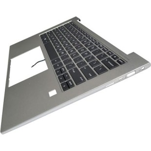 HP Teclado HP 6070B1965701 INGLÉS EEUU (QWERTY) International English Keyboard USA EliteBook 840 845 G9 Plata-1