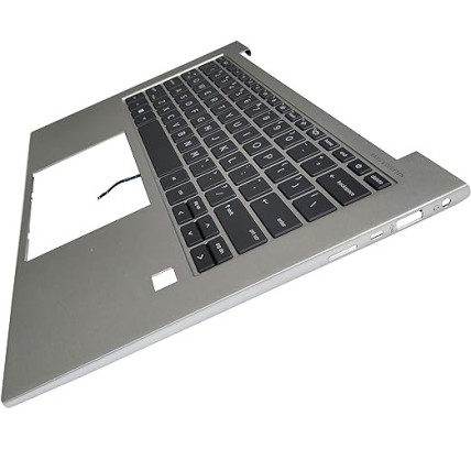 HP Teclado HP 6070B1965701 INGLÉS EEUU (QWERTY) International English Keyboard USA EliteBook 840 845 G9 Plata-1