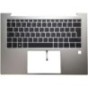 Teclado HP N09294-DH1 NÓRDICO (QWERTY), Nordisk Tastatur EliteBook 840 845 1040 G9 Plata [Reacondicionado Grado A]