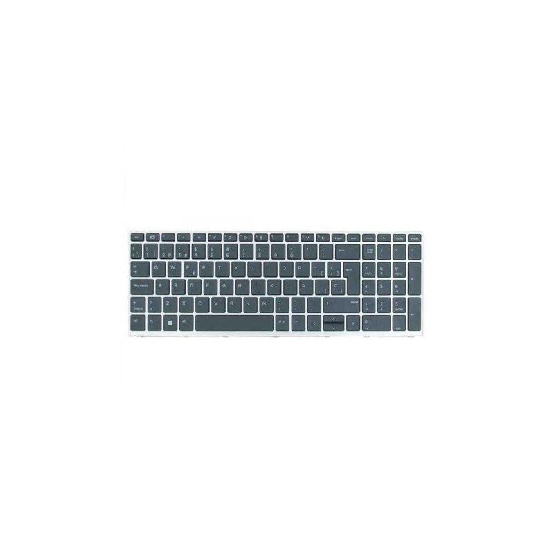 Teclado HP L01028-031 INGLÉS UK (QWERTY), English Keyboard UK ProBook 450 G5 455 G5 470 G5 650 G4 650 G5 655 G4 655 G5 Gris