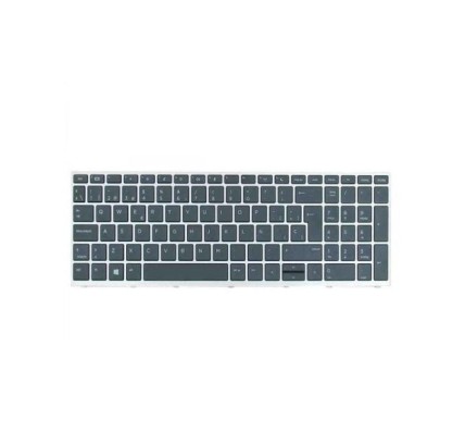 HP Teclado HP L01028-031 INGLÉS UK (QWERTY) English Keyboard UK ProBook 450 G5 455 G5 470 G5 650 G4 650 G5 655 G4 655 G5 Gris-1