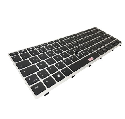 HP Teclado HP L11307-081 DANÉS (QWERTY) Dansk Tastatur EliteBook 850 G4 Plata-1