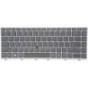 Teclado HP L11308-001 INGLÉS EEUU (QWERTY), International English Keyboard USA EliteBook 745 840 G5 G6 Plata