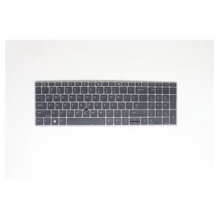 HP Teclado HP L12764-131 PORTUGUÉS (QWERTY) Teclado Português ZBook 15 17 G5 G6 Gris-1