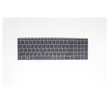 HP Teclado HP L12764-131 PORTUGUÉS (QWERTY) Teclado Português ZBook 15 17 G5 G6 Gris-1