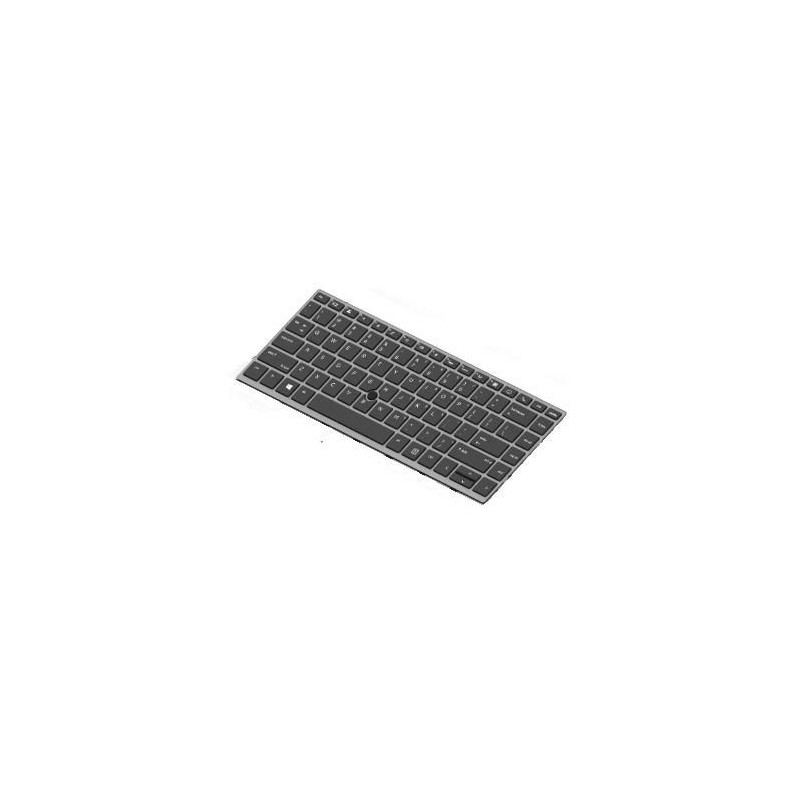 Teclado HP L12764-B71 SUECO (QWERTY), Svenskt Tangentbord ZBook 15 17 G5 G6 Gris [Reacondicionado Grado A]