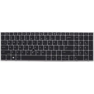 HP Teclado HP L12765-001 INGLÉS EEUU (QWERTY) International English Keyboard USA ZBook 15 17 G5 G6 Gris-1