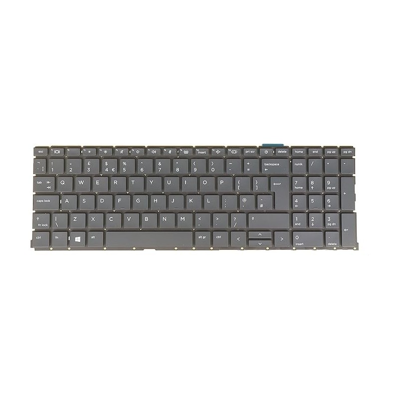 Teclado HP M05033-141 TURCO (QWERTY), Türkçe Klavye ProBook 450 455 G9 Plata [Reacondicionado Grado A]
