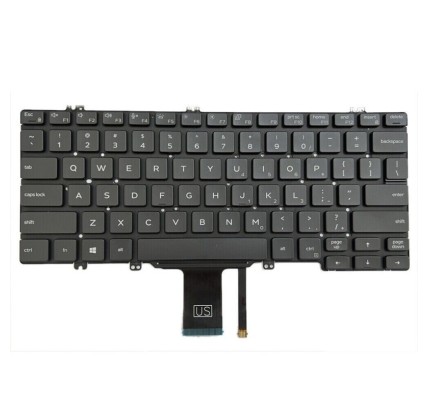 Dell Teclado Dell 05GJY7 INGLES INTERNACIONAL EEUU (QWERTY) International English Keyboard USA Latitude 7300