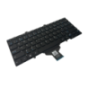 Teclado Dell 0G1K0X FRANCES CANADIENSE (QWERTY) Clavier Franco-Canadien Latitude 7400, 5401, 5400, 5410 Negro  [Reacondicionado]