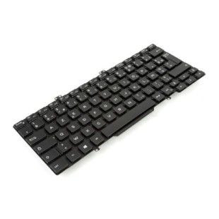 Dell Teclado Dell 0VTHGH FRANCES (AZERTY) Clavier Français Latitude 7400 3400 5400 7410 5401 5411 Negro -1