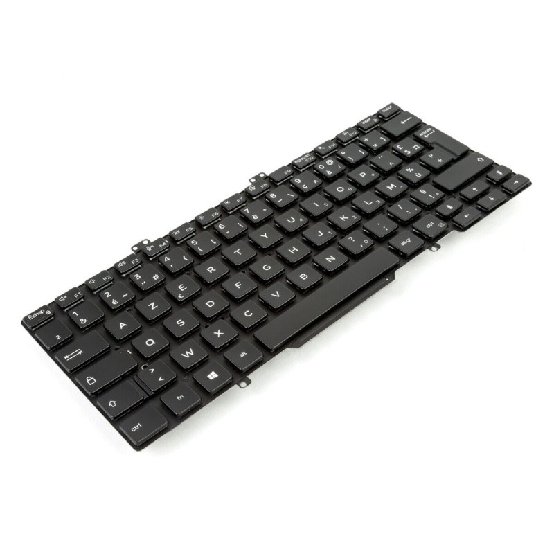 Teclado Dell 0VTHGH FRANCES (AZERTY), Clavier Français Latitude 7400 3400 5400 7410 5401 5411 Negro