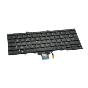 Dell Teclado Dell 0XTHVX FR/CA Clavier Franco-Canadien Latitude 7400 Negro -1