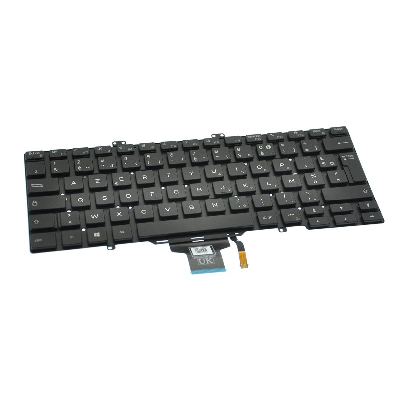 Teclado Dell 0XTHVX FR/CA Clavier Franco-Canadien Latitude 7400 Negro  [Reacondicionado]