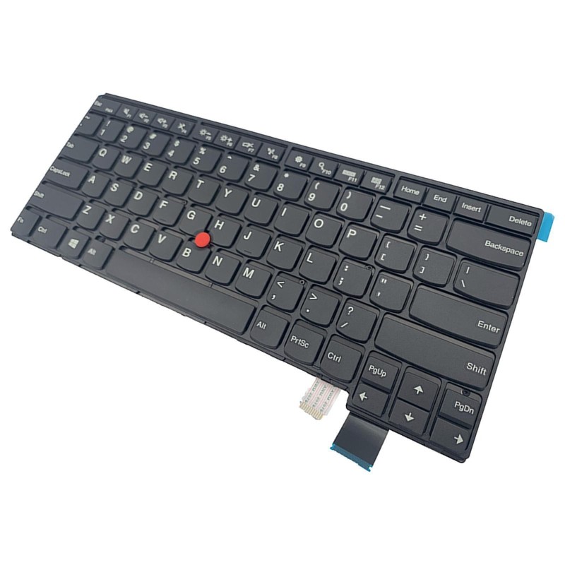 Teclado Lenovo 00PA452 INGLES EEUU (QWERTY) International English Keyboard USA ThinkPad T460s, T470s, 13 G2 Negro