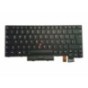 Teclado Lenovo 01AX581 ALEMÁN (QWERTZ), Deutsche Tastatur ThinkPad T470, T480 Retroiluminado Negro