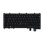 Teclado Lenovo 01HW587 ALEMÁN (QWERTZ), Deutsche Tastatur ThinkPad X380 Yoga 260 Yoga 370 Yoga Retroiluminado Negro