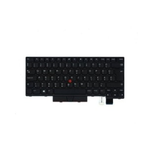 Lenovo Teclado Lenovo 01HX308 DANES (QWERTY) Dansk Tastatur ThinkPad T470 T480 No Retroiluminado Negro-1