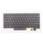 Teclado Lenovo 01HX459 INGLES EEUU (QWERTY), International English Keyboard USA ThinkPad T470, T480 A485 Retroiluminado Negro