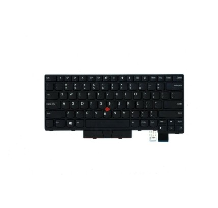 Lenovo Teclado Lenovo 01HX468 DANES (QWERTY) Dansk Tastatur ThinkPad T470 T480 Retroiluminado Negro-1