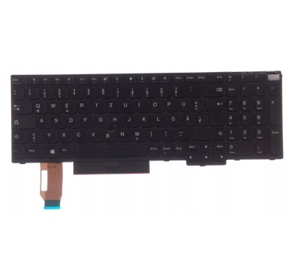 Lenovo Teclado Lenovo 01YP572 ALEMÁN (QWERTZ) Deutsche Tastatur ThinkPad E585