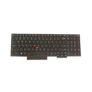 Lenovo Teclado Lenovo 01YP639 NORDICO (QWERTY) Nordisk Tastatur ThinkPad P52 E580 L580 T580 Retroiluminado Negro-1