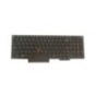 Teclado Lenovo 01YP639 NORDICO (QWERTY), Nordisk Tastatur ThinkPad P52 E580 L580 T580 Retroiluminado Negro