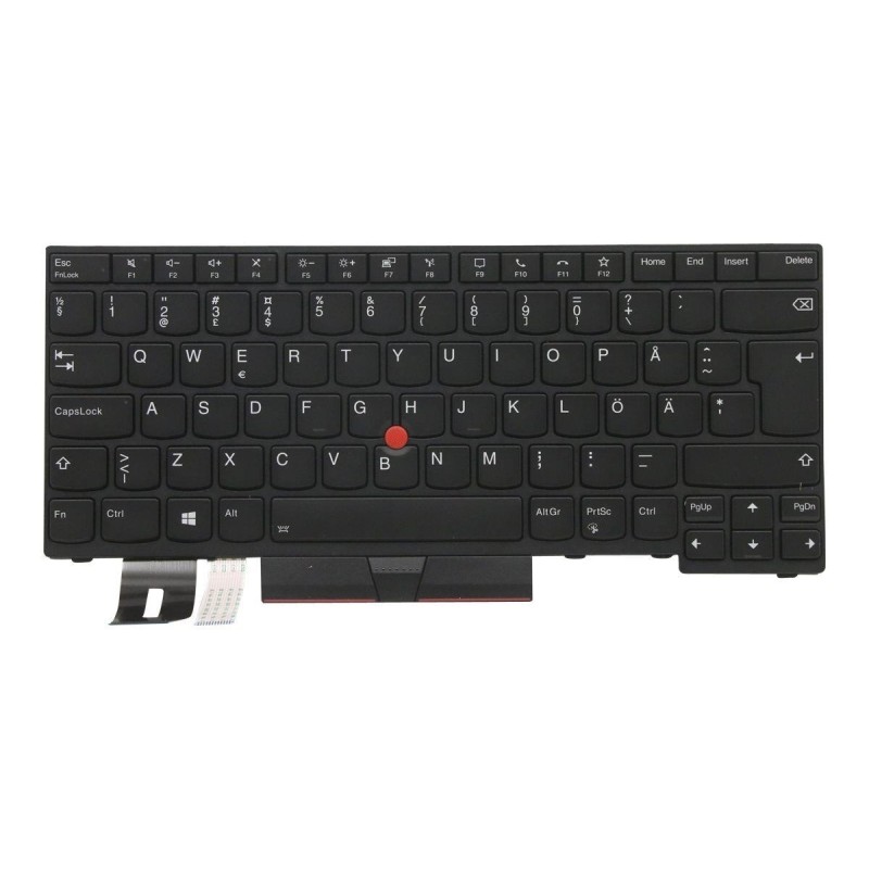 Teclado Lenovo 5N20V44028 ITALIANO (QWERTY), Tastiera Italiana ThinkPad T14 P14s G1 G2 No Retroiluminado Negro