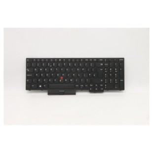 Lenovo Teclado Lenovo 5N20V78059 INGLÉS UK (QWERTY) English Keyboard UK ThinkPad P15s P15 T15 G1 G2 No Retroiluminado Negro-1