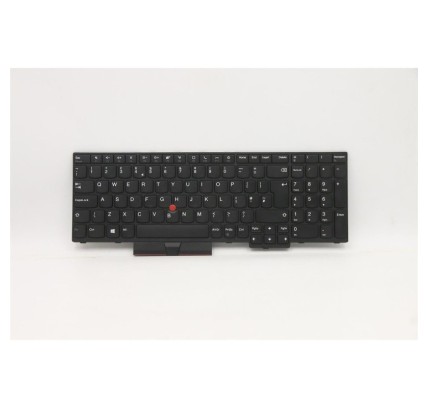 Lenovo Teclado Lenovo 5N20V78059 INGLÉS UK (QWERTY) English Keyboard UK ThinkPad P15s P15 T15 G1 G2 No Retroiluminado Negro-1