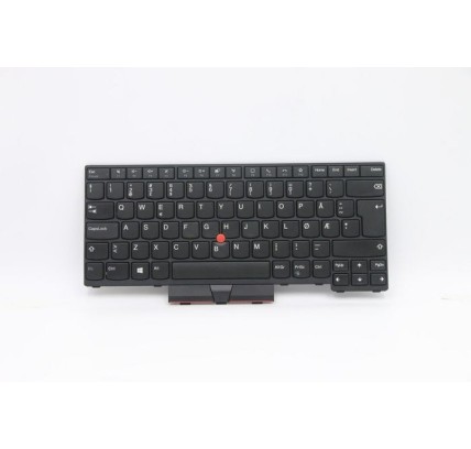 Lenovo Teclado Lenovo 5N20W67669 NORDICO (QWERTY) Nordisk Tastatur ThinkPad L14 G1 G2 Retroiluminado Negro-1