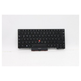 Lenovo Teclado Lenovo 5N20W67771 ALEMÁN (QWERTZ) Deutsche Tastatur ThinkPad L14 G1 G2 Retroiluminado Negro-1