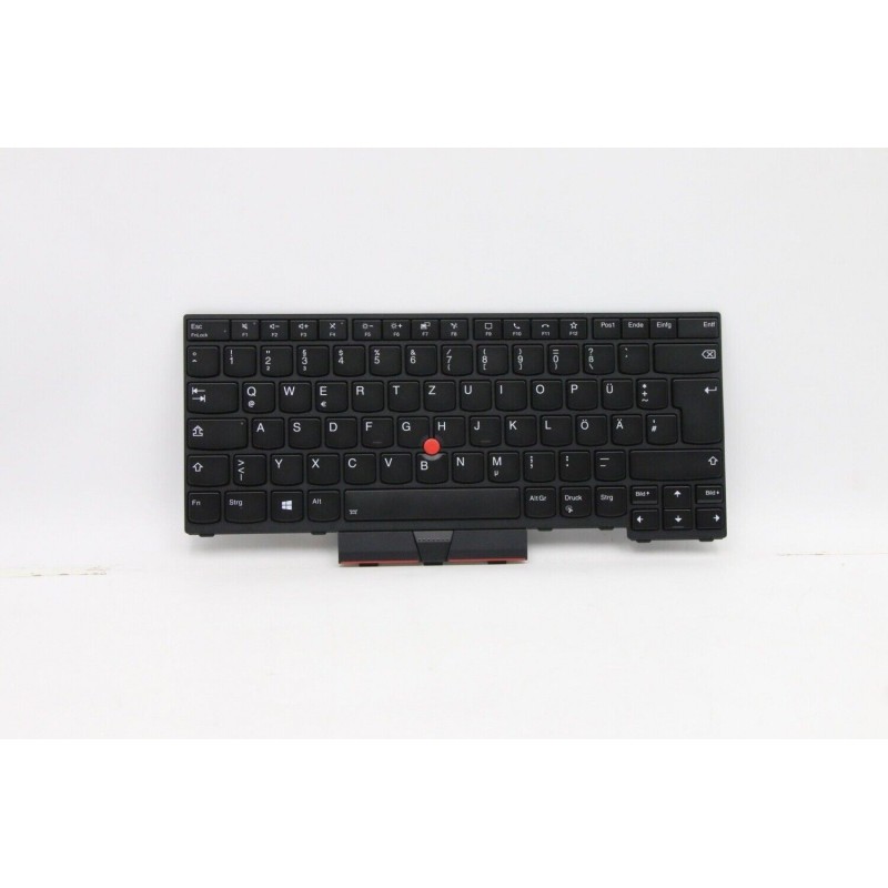 Teclado Lenovo 5N20W67771 ALEMÁN (QWERTZ), Deutsche Tastatur ThinkPad L14 G1 G2 Retroiluminado Negro