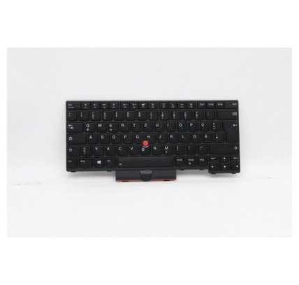 Lenovo Teclado Lenovo 5N20W67771 ALEMÁN (QWERTZ) Deutsche Tastatur ThinkPad L14 G1 G2 Retroiluminado Negro-1
