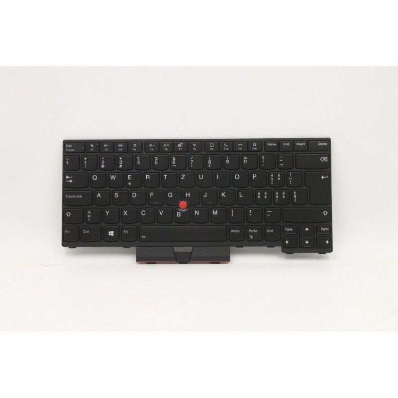 Teclado Lenovo 5N20W67818 SUIZO (QWERTZ) Schweizer Tastatur ThinkPad L14 G1/G2 Retroiluminado Negro [Reacondicionado]