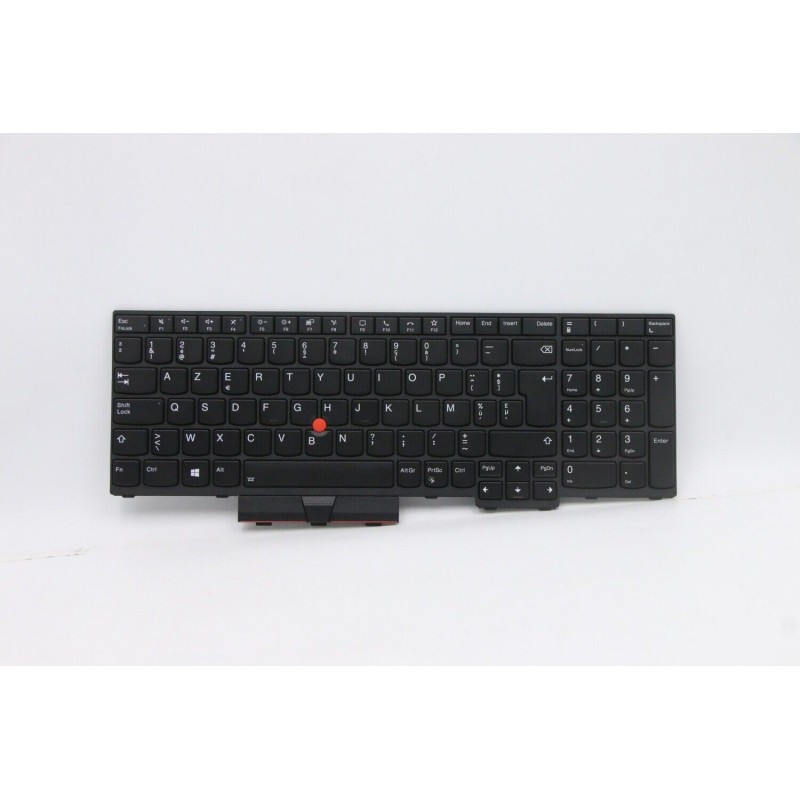 Teclado Lenovo 5N20Z74791 BELGA (AZERTY), Clavier Belge ThinkPad P15 T15g G1 Retroiluminado Negro