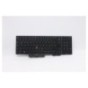 Teclado Lenovo 5N20Z74796 ALEMÁN (QWERTZ), Deutsche Tastatur ThinkPad P15 T15g G1 Retroiluminado Negro