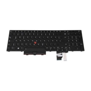 Lenovo Teclado Lenovo 5N21B44339 ALEMÁN (QWERTZ) Deutsche Tastatur ThinkPad P15 G2