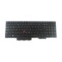 Teclado Lenovo 5N21B44389 INGLÉS UK (QWERTY), English Keyboard UK ThinkPad P15 P17 T15g G2 Retroiluminado Negro