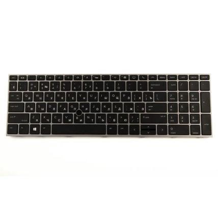 Teclado HP SG-91700-XUA INGLÉS EEUU (QWERTY) International English Keyboard USA ZBook 15U 15 17 G5 G6 Gris [Reacondicionado] HP 