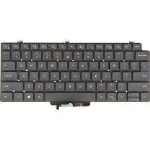 Teclado Dell 01VJ7V INGLES INTERNACIONAL EEUU (QWERTY) International English Keyboard USA Latitude 7310 Negro Retroiluminado Del