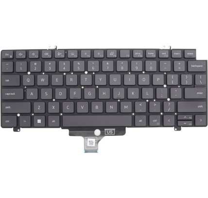 Teclado Dell 0CW3R5 INGLES INTERNACIONAL EEUU (QWERTY) International English Keyboard USA Latitude 5420 5421 7410 7420 7520 7521