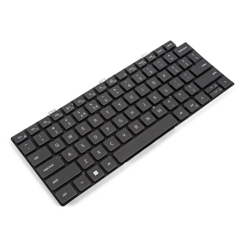 Teclado Dell 018YPJ INGLES INTERNACIONAL EEUU (QWERTY), International English Keyboard USA Latitude 5320 5330 5340 7320 7330 Neg