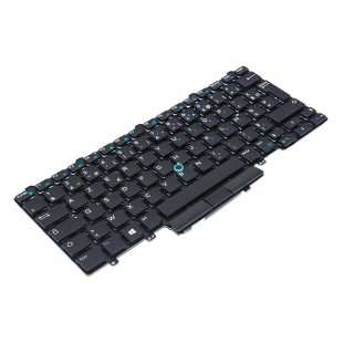 Teclado Dell 0W93F7 FRANCES (AZERTY) Clavier Français Latitude E5450 5450 E5470 E7450 E7470 5480 7480 Negro Retroiluminado Dell 